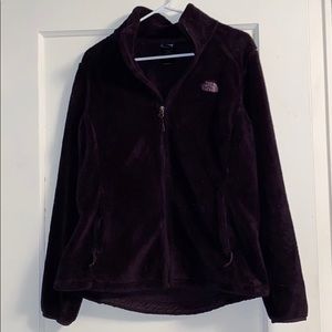 Plum North Face fleece
